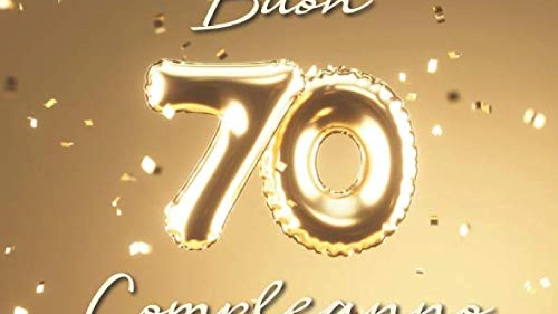 L’Angolo degli Auguri: festeggiamo i 70 anni di Pietro Cutone. Gli auguri affettuosi della famiglia e della nostra redazione.
